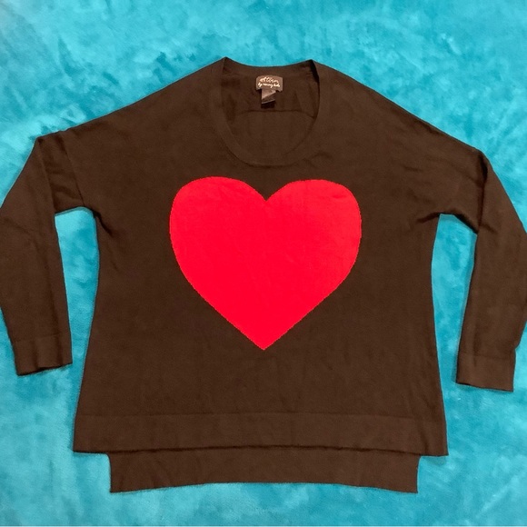 Torn by Ronny Kobo Sweaters - Torn by Ronny Kobo Jovia Heart Sweater